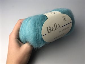 Bella by permin kid mohair - lækker turkis